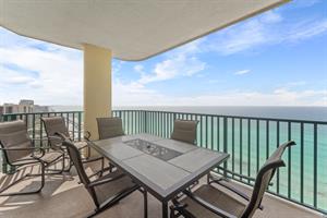 Private Balcony off Living Area and Primary Bedroom