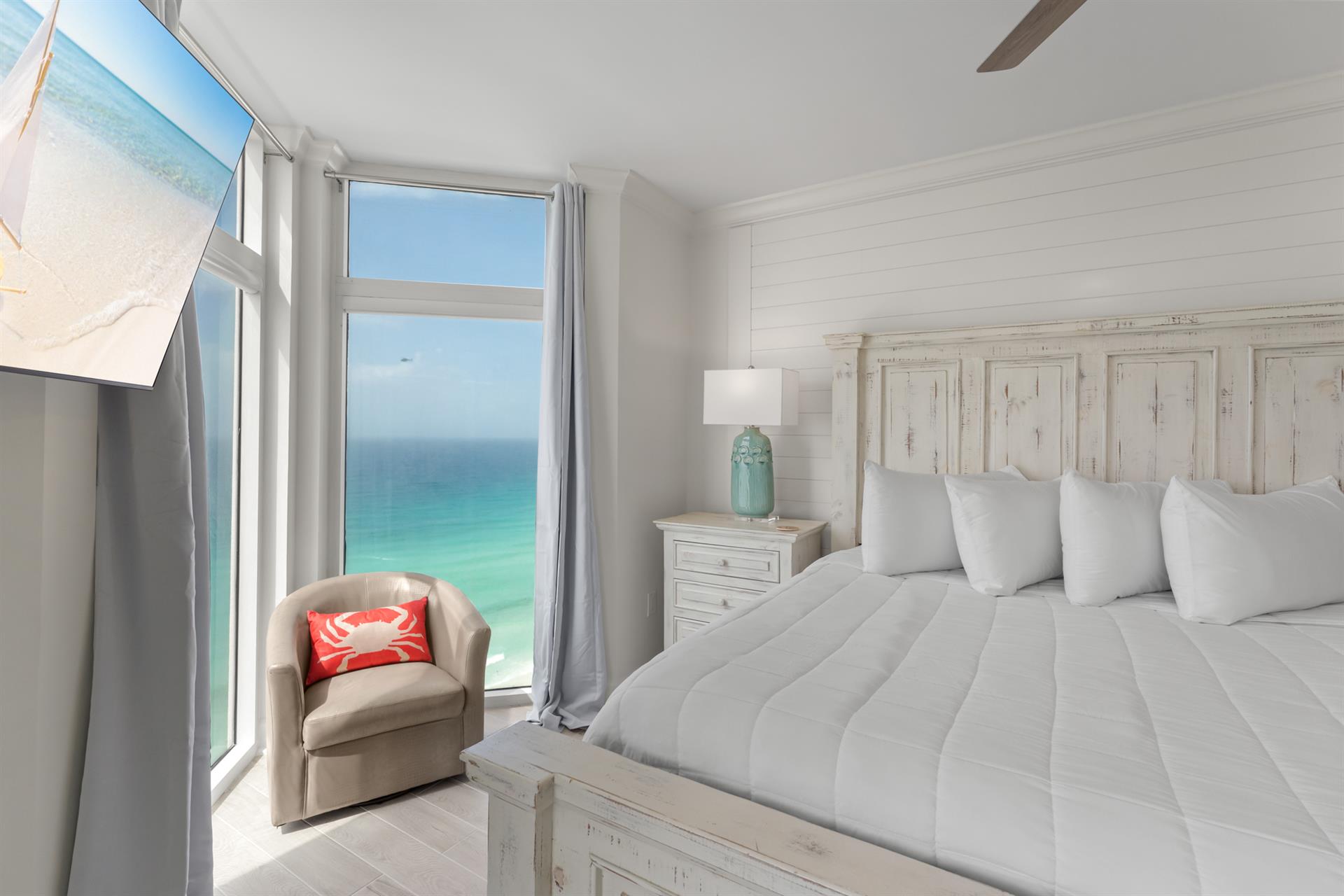 Primary Bedroom with Gorgeous Gulf View
