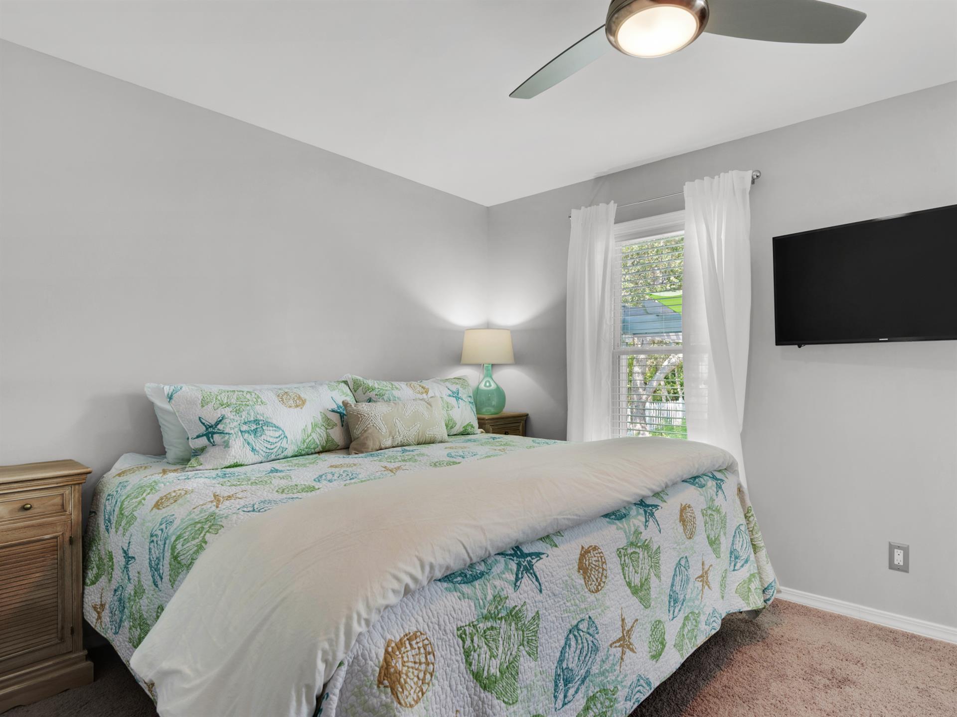 1st Floor King Primary Bedroom