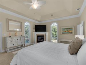 Primary Bedroom with Flat Screen