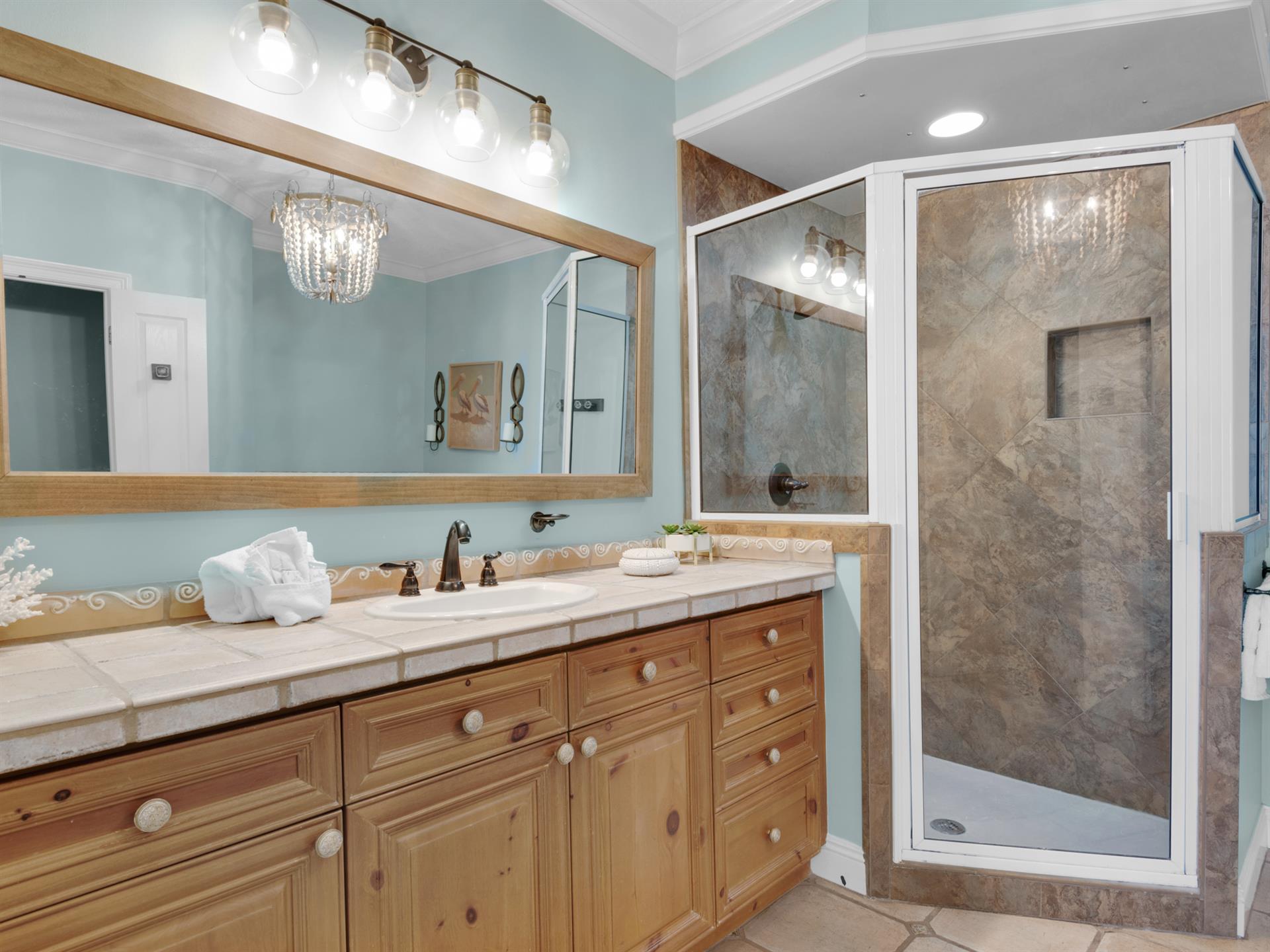 Primary Bathroom with Walkin Shower