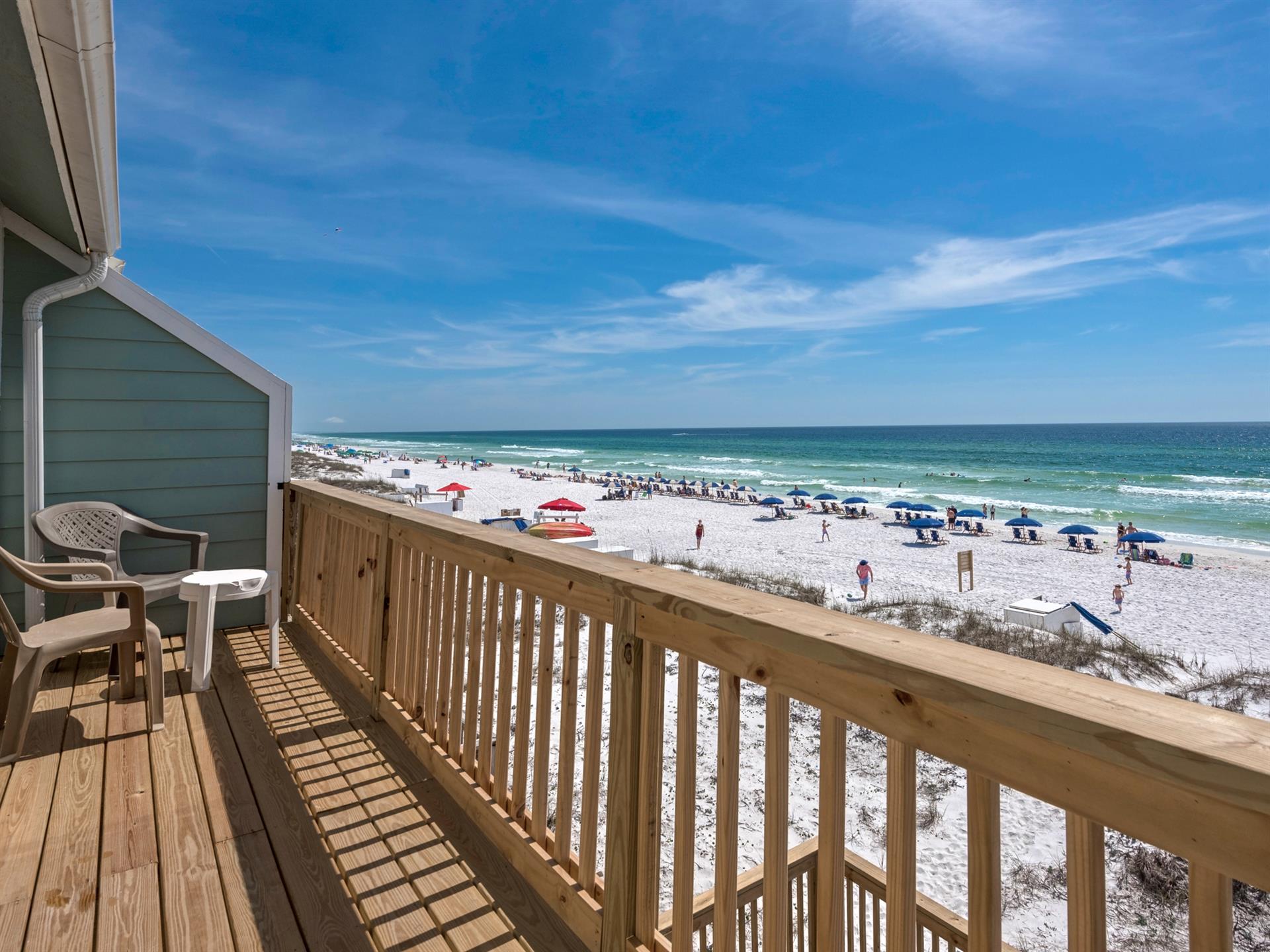 Balcony off of Primary Bedroom