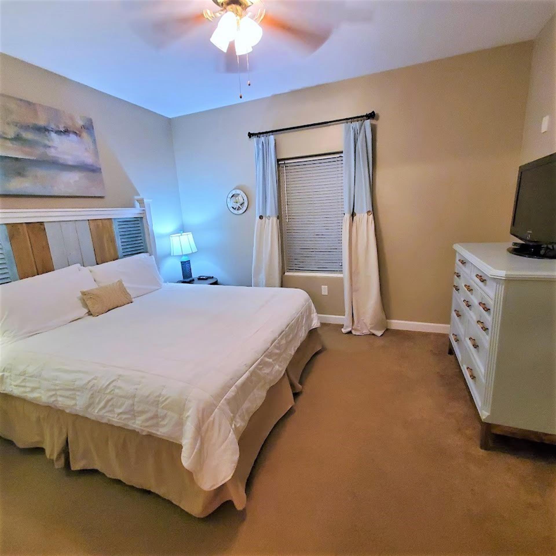 Primary Bedroom with King bed