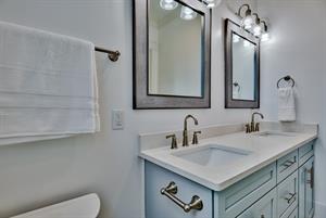 1st floor primary private bathroom