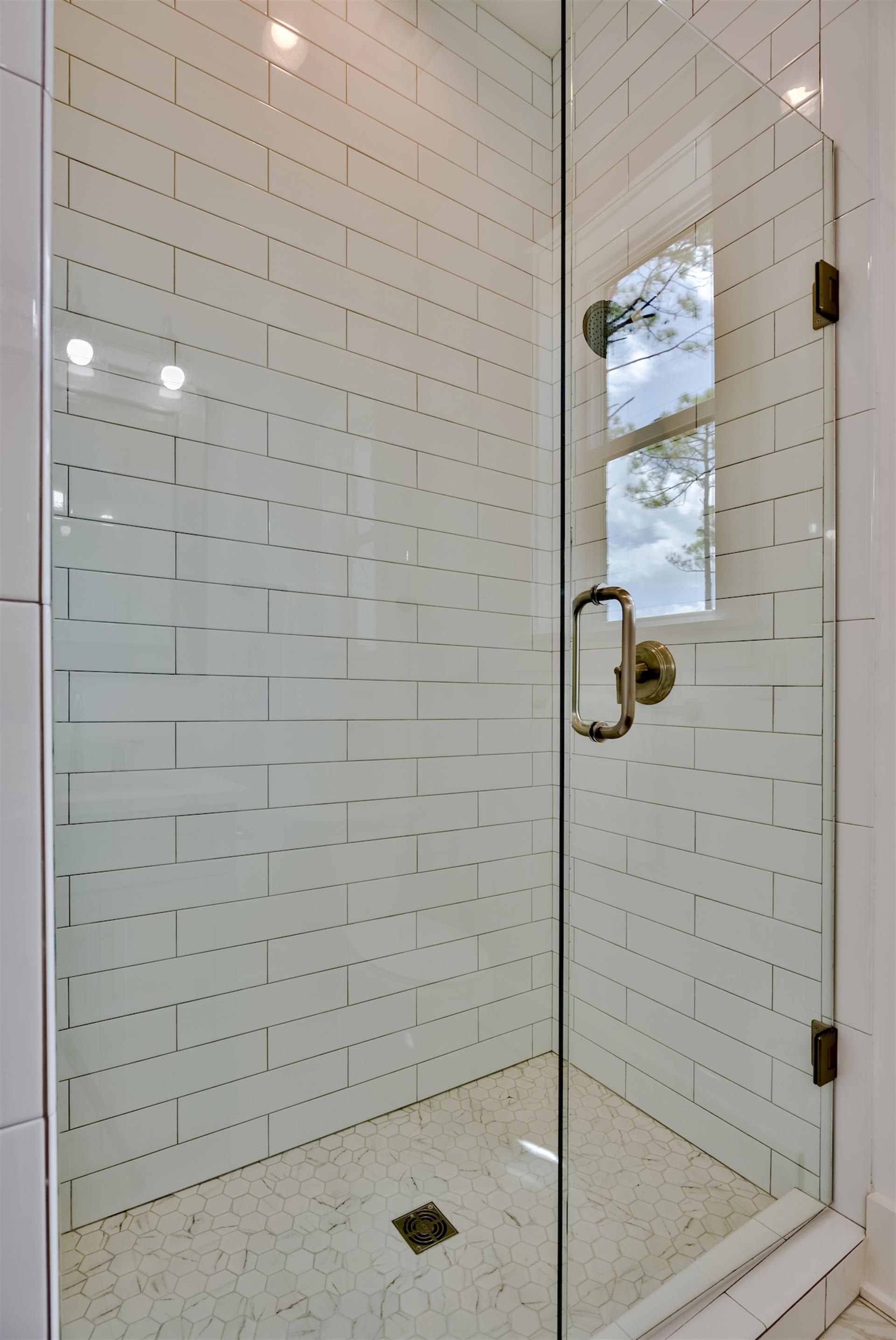 1st floor primary bathroom with walk in shower