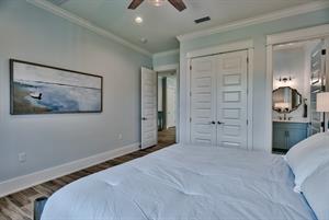 2nd floor king primary bedroom with private bathroom