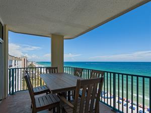 Private Balcony off Living Area and Master Bedroom