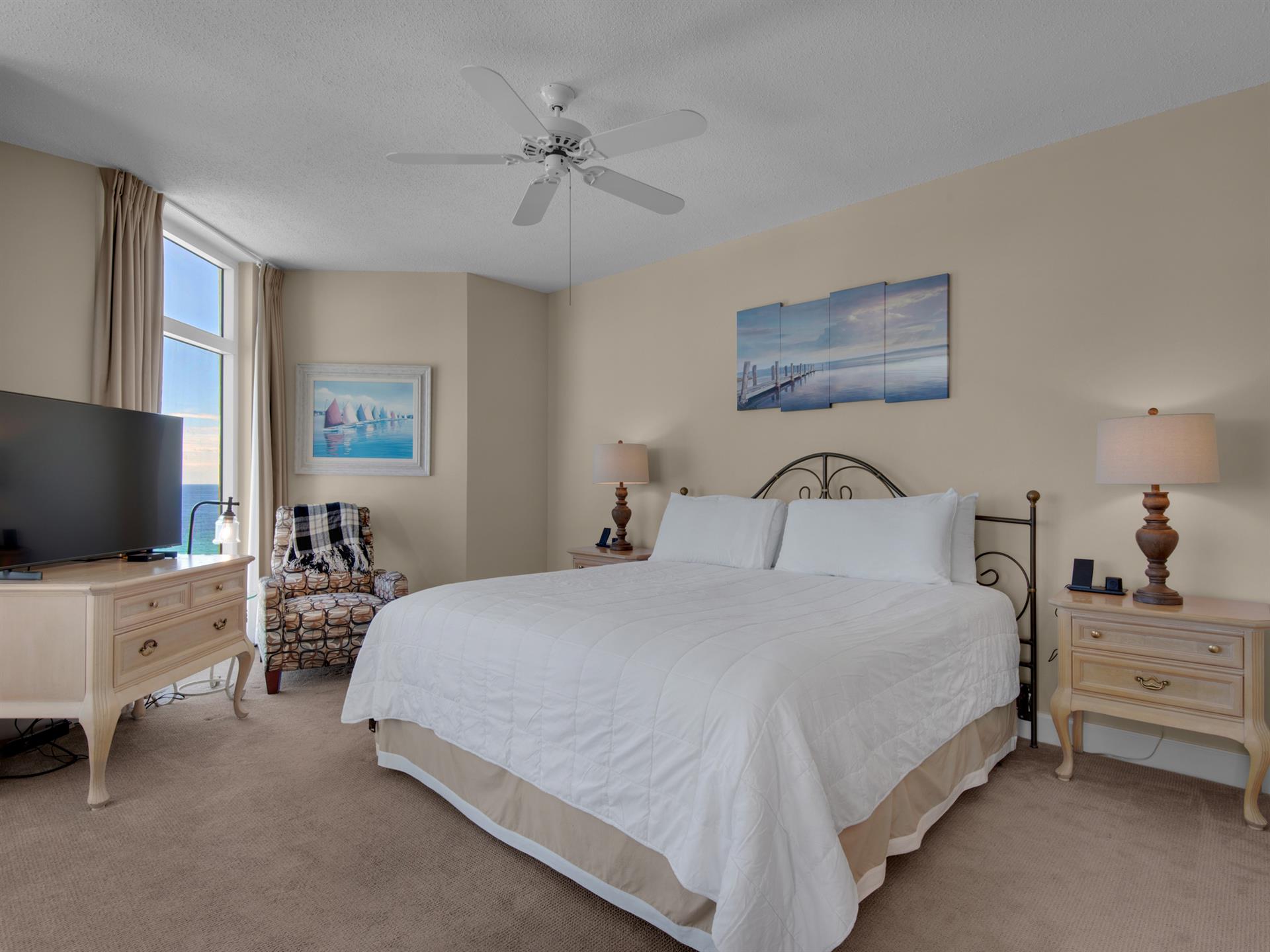 Master Bedroom with King Bed