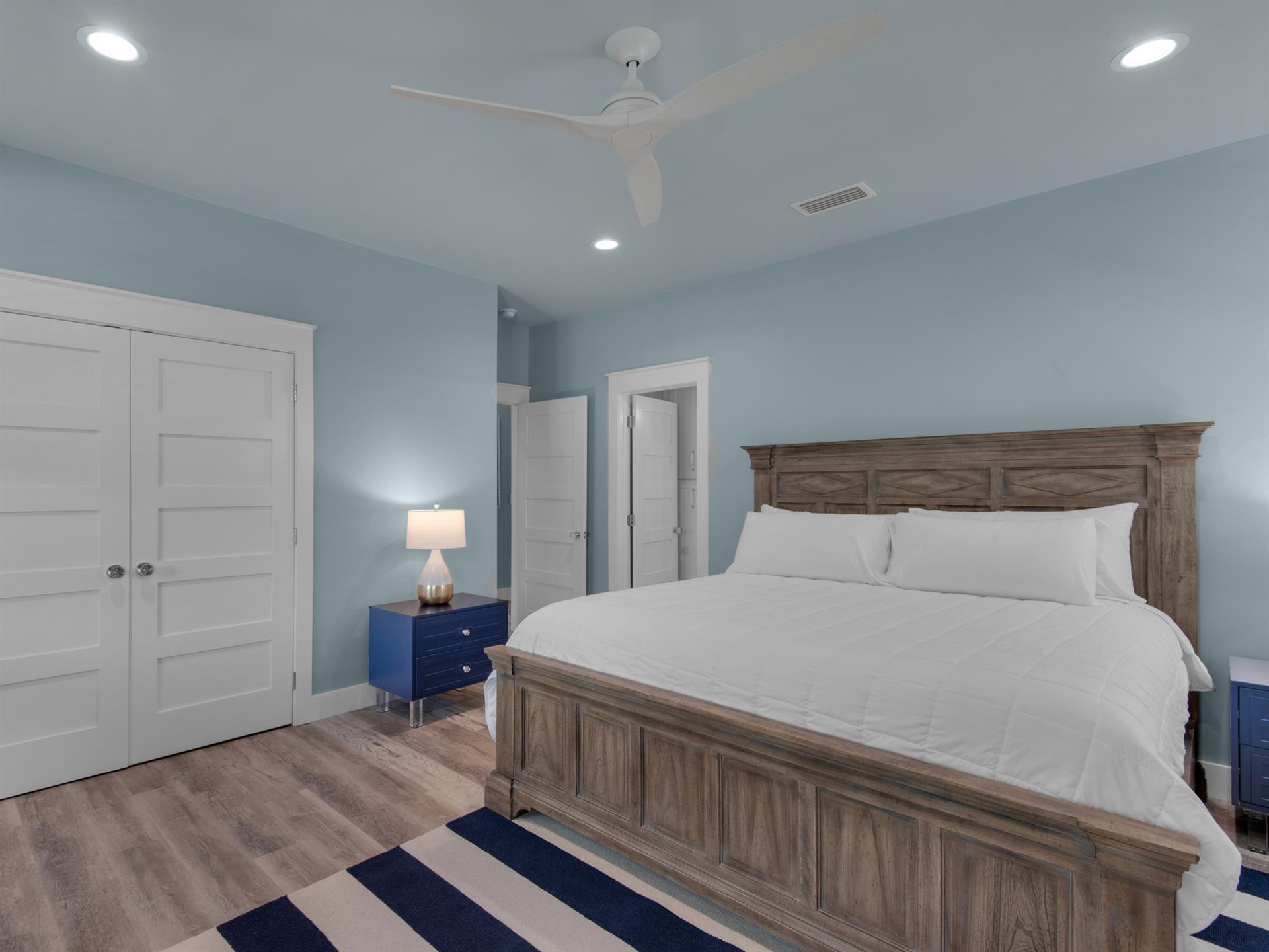 2nd Floor Primary bedroom 2 with king bed