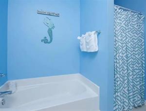 Primary Bathroom with shower and soaking tub