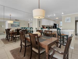 Dining Area with Extra Seating at Bar