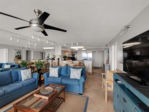 Living, Dining and Kitchen Areas