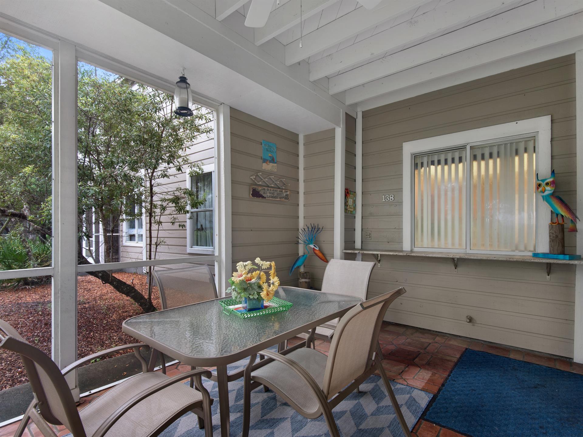 Dining Table on Patio