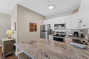 Kitchen with Bar Seating