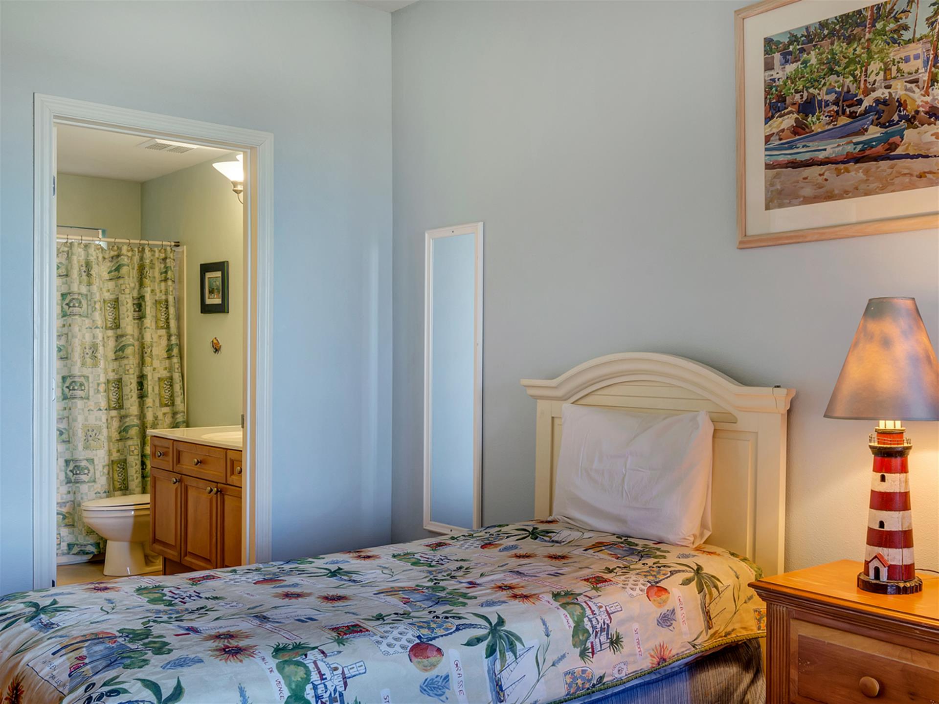 Guest Bedroom with Full Bath