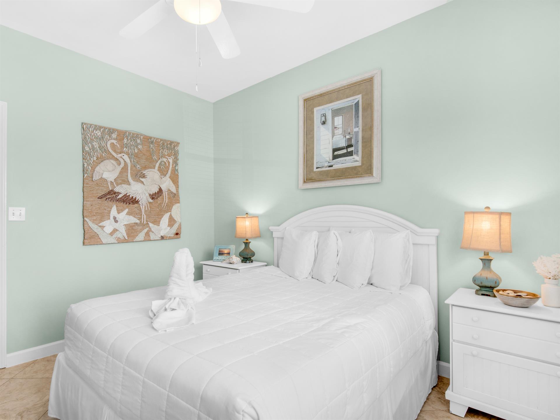 Front Guest Bedroom with Queen Bed