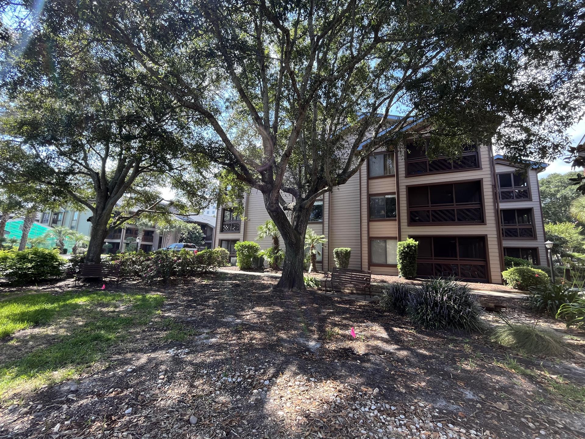 Outdoor sitting area