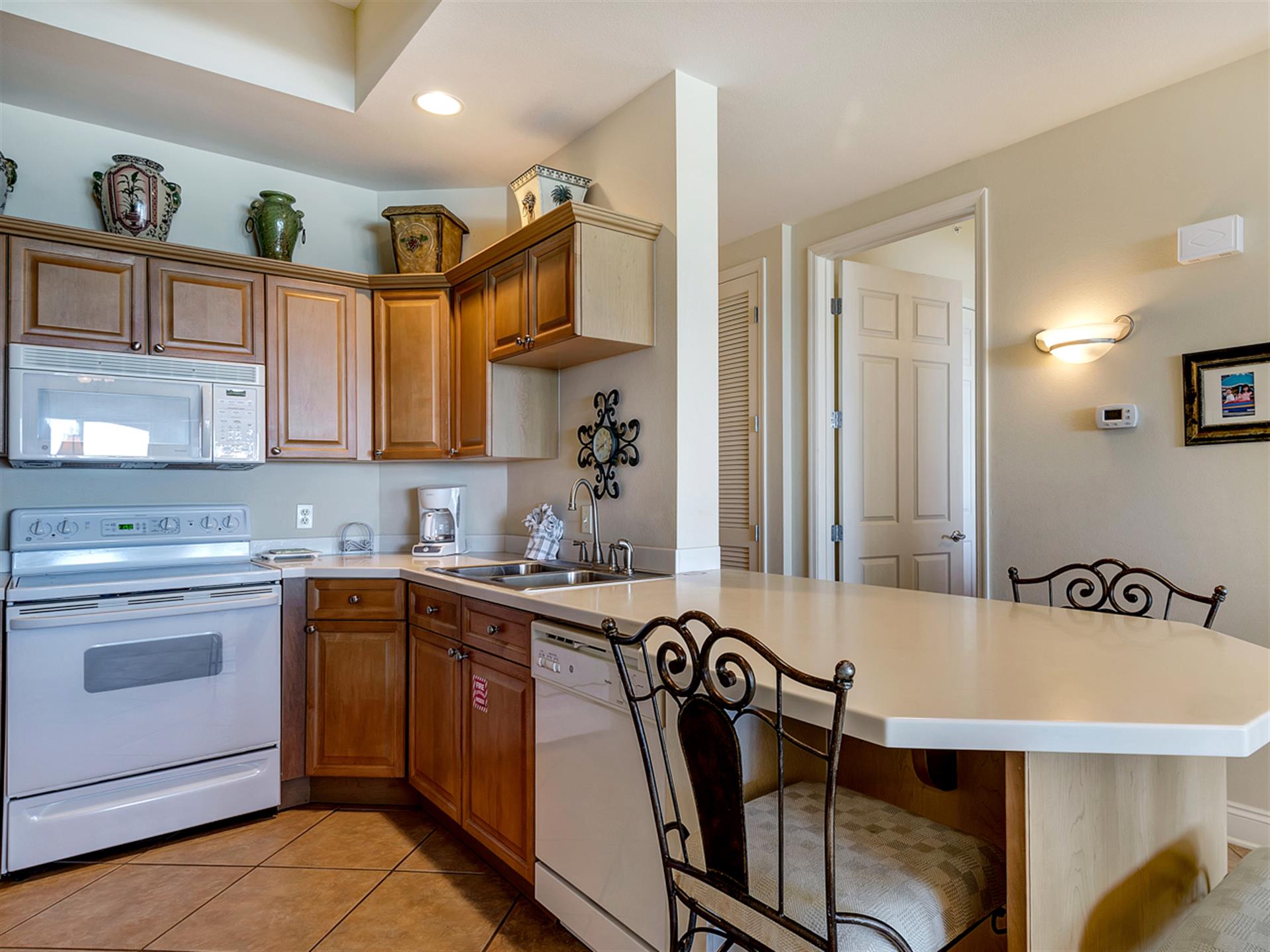 Kitchen with Seating