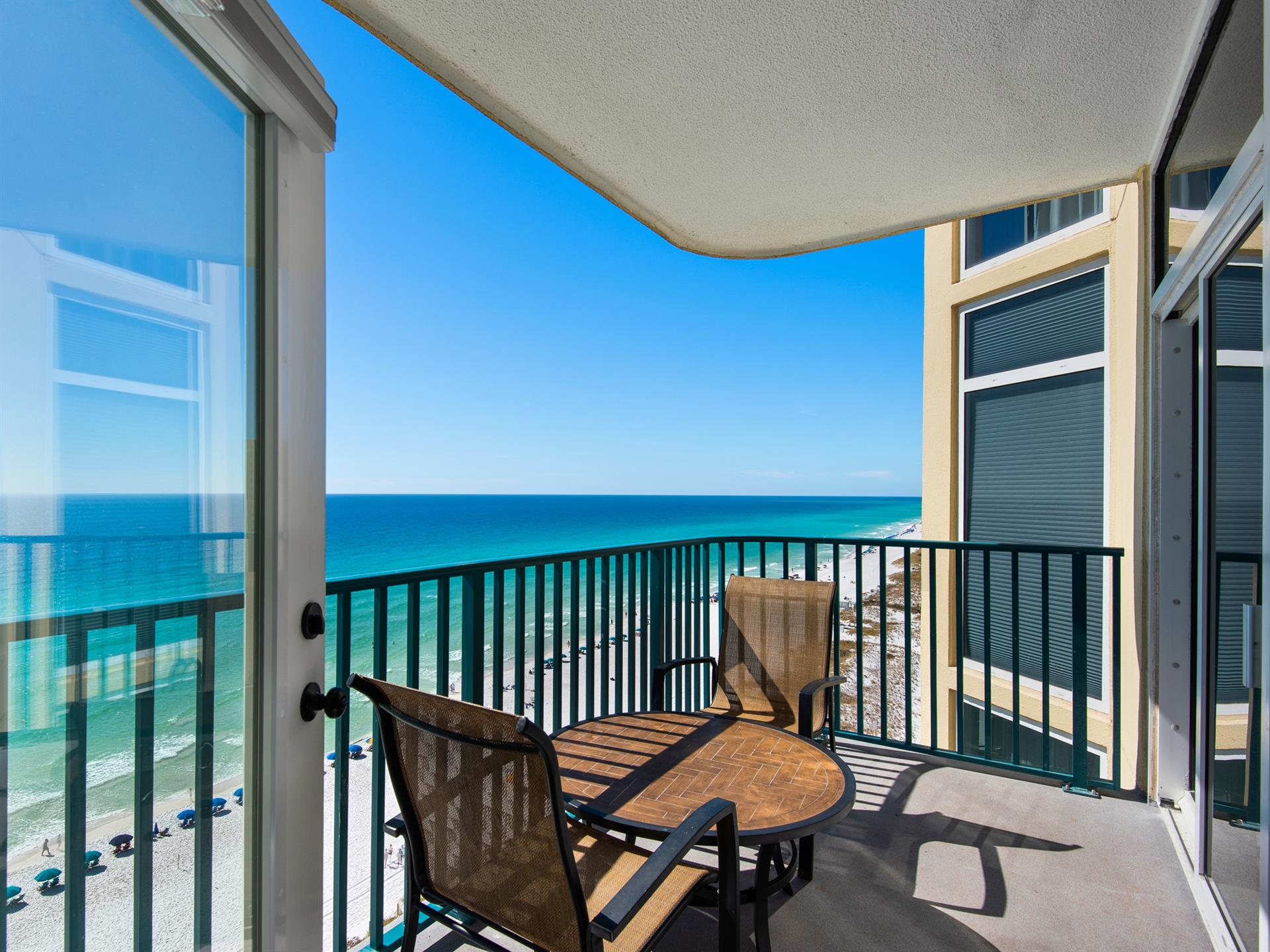 Private Balcony off Master and Living Area