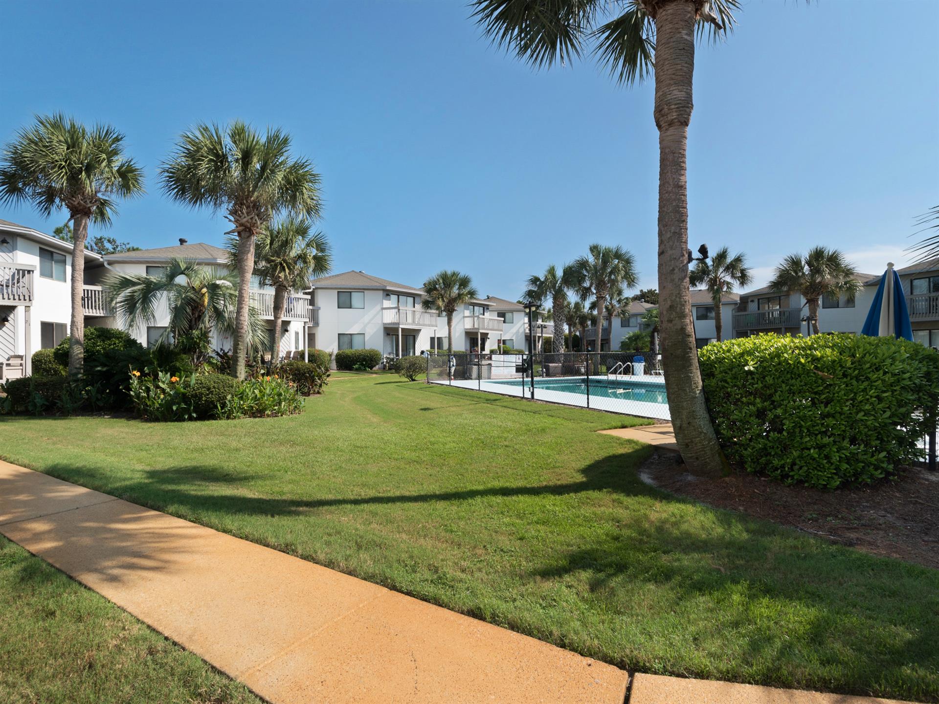 View of Crystal Village Grounds and Pool