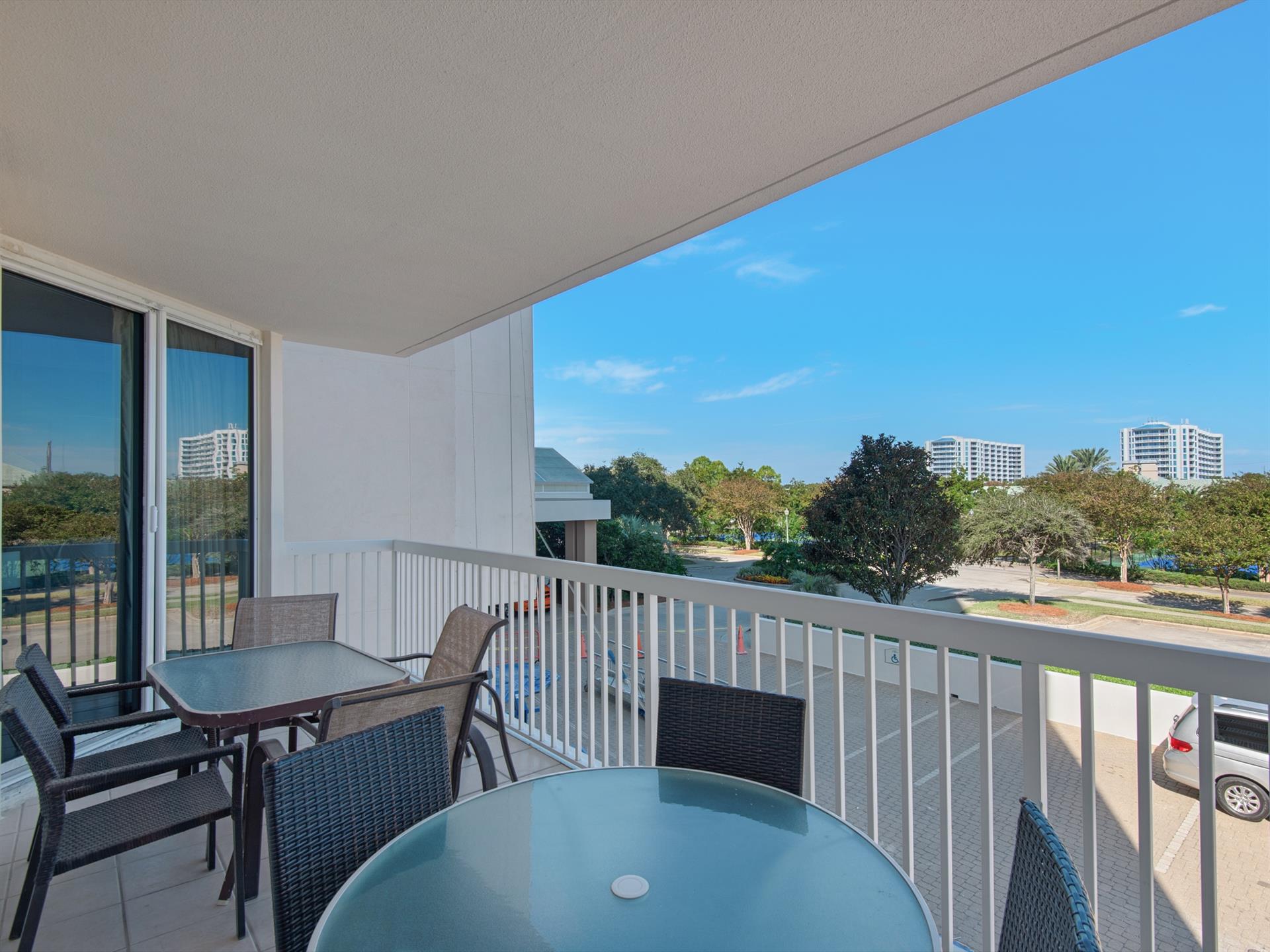 Private Balcony off Guest Bedrooms