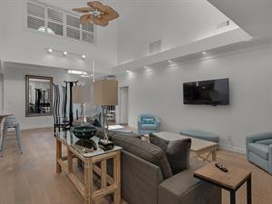 Living Area with Flat Screen TV