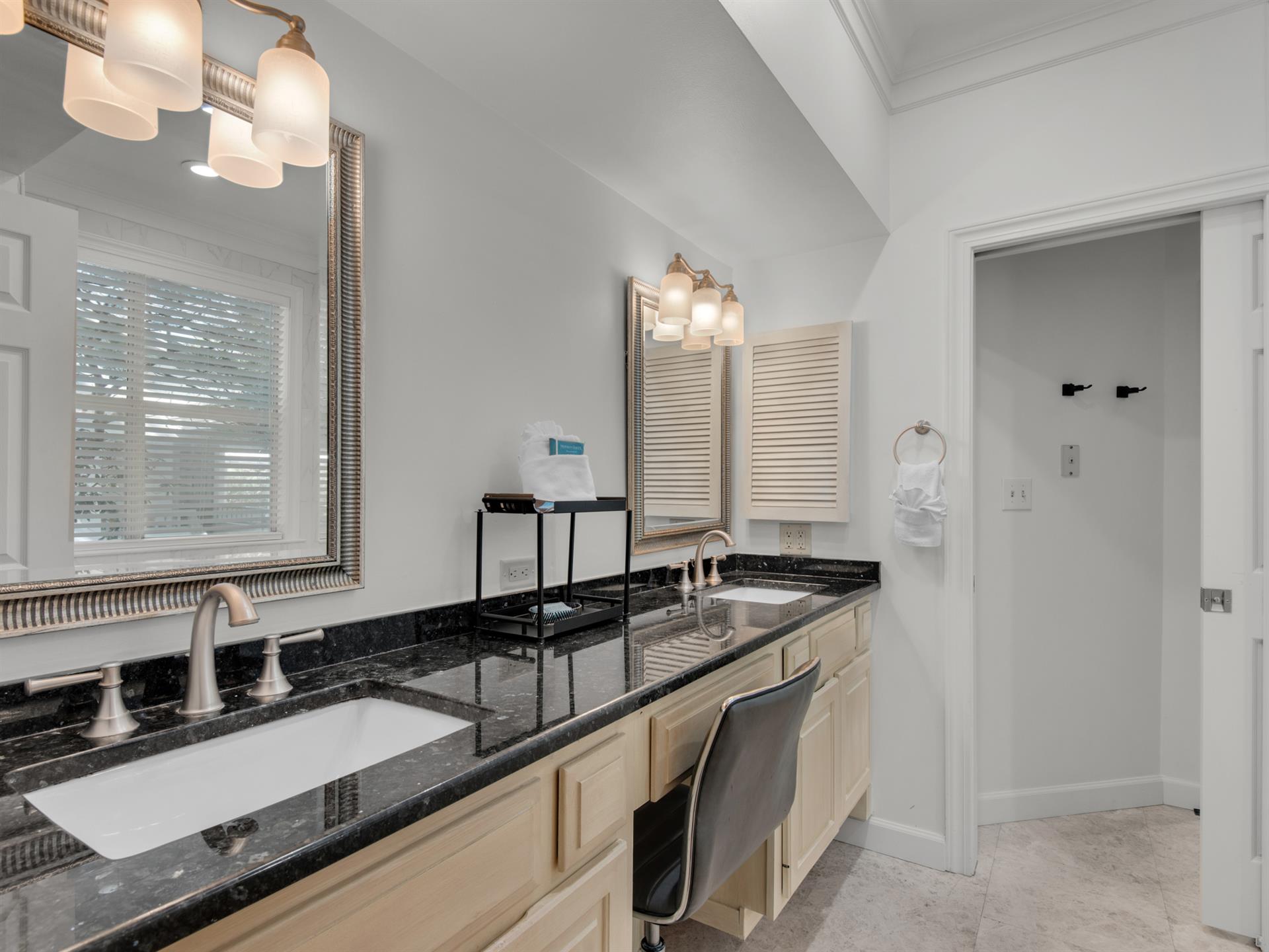 Primary Bathroom with Vanity Area
