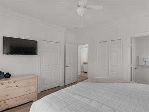 Flat Screen TV in Guest Bedroom