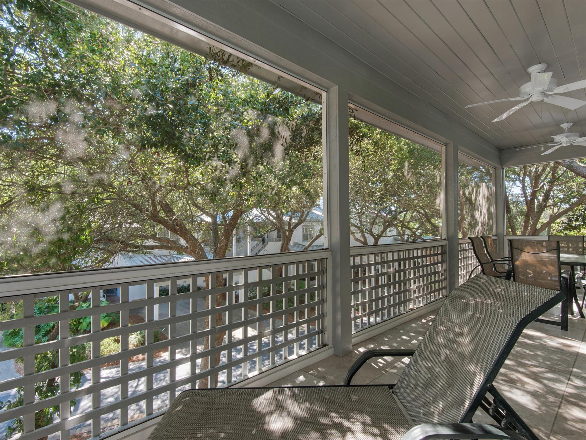 Relax on the Large Screened Patio