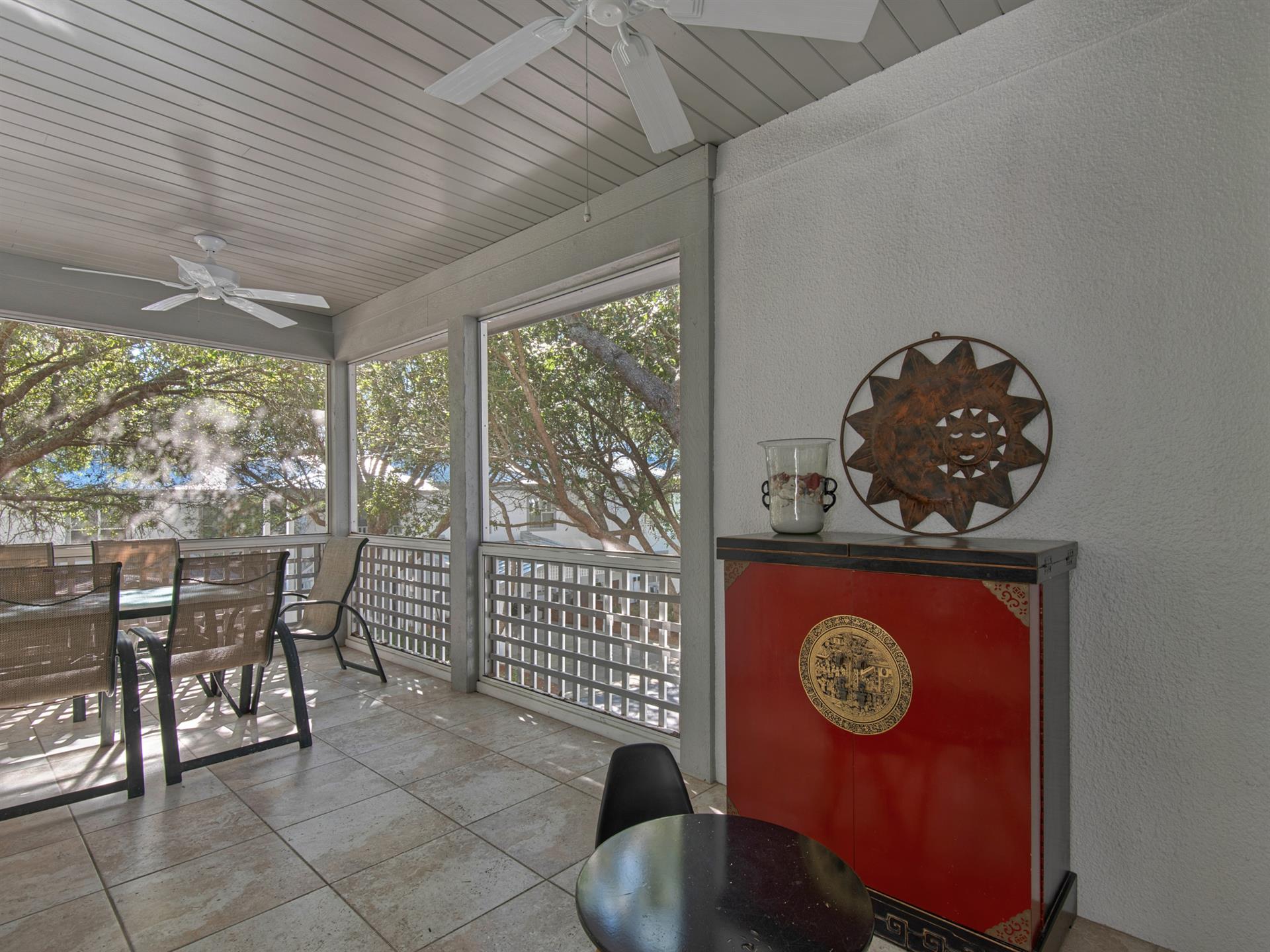 Childrens Table on Patio