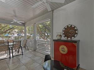 Childrens Table on Patio