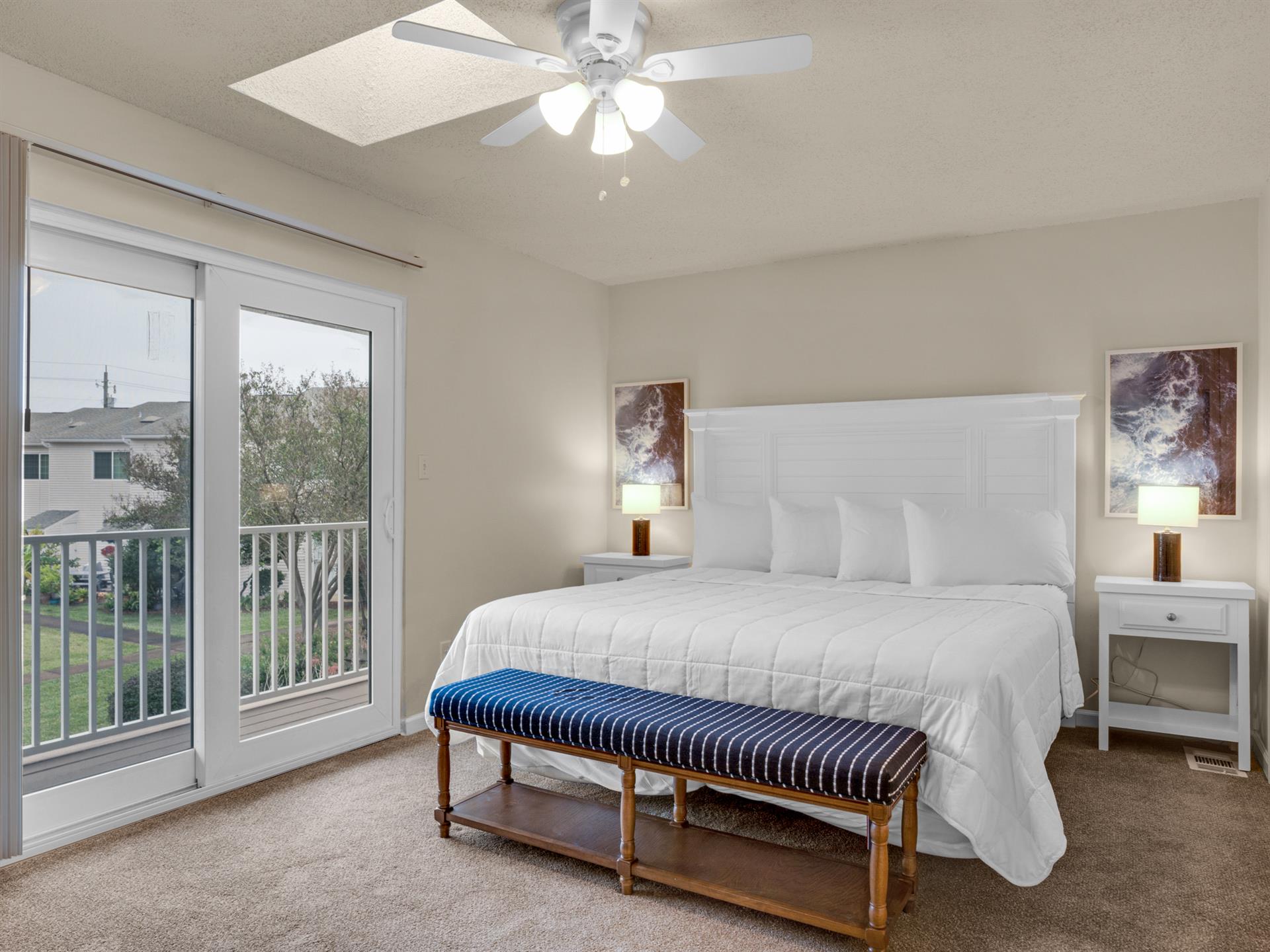 Master Bedroom on 2nd Floor with King Bed