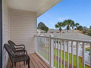 Private Balcony off Master Bedroom