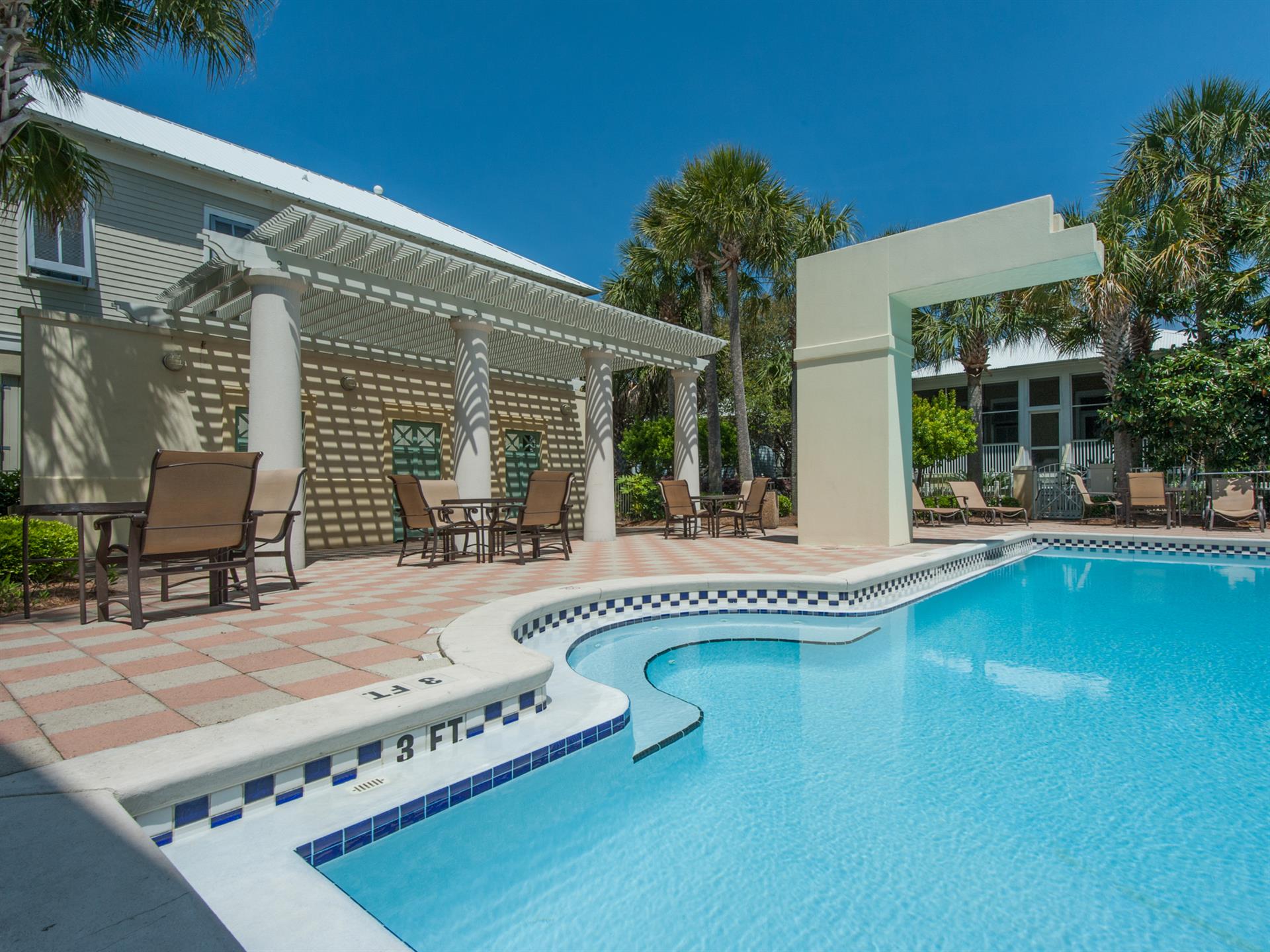 Frangista Beach community pool