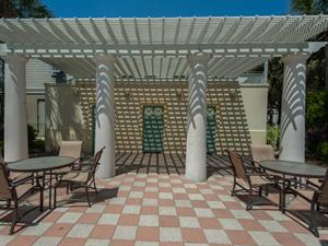 Frangista Beach community pool area