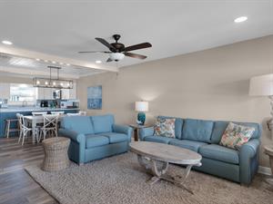 Comfortable living area seating