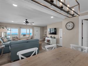 Dining and living area