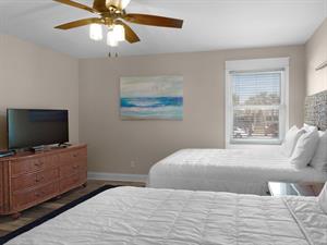 2nd floor guest bedroom and TV