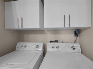 Laundry center shared in 1st floor half bath