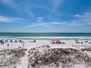 Breathtaking Gulf views and gorgeous beach area