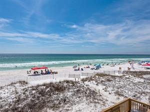 This amazing beach is just steps off your back porch