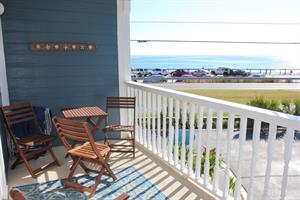 Private balcony with Gulf view