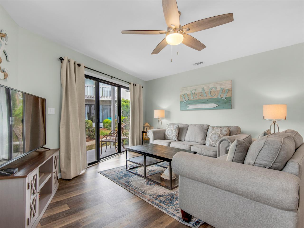 Living Area and Patio Access