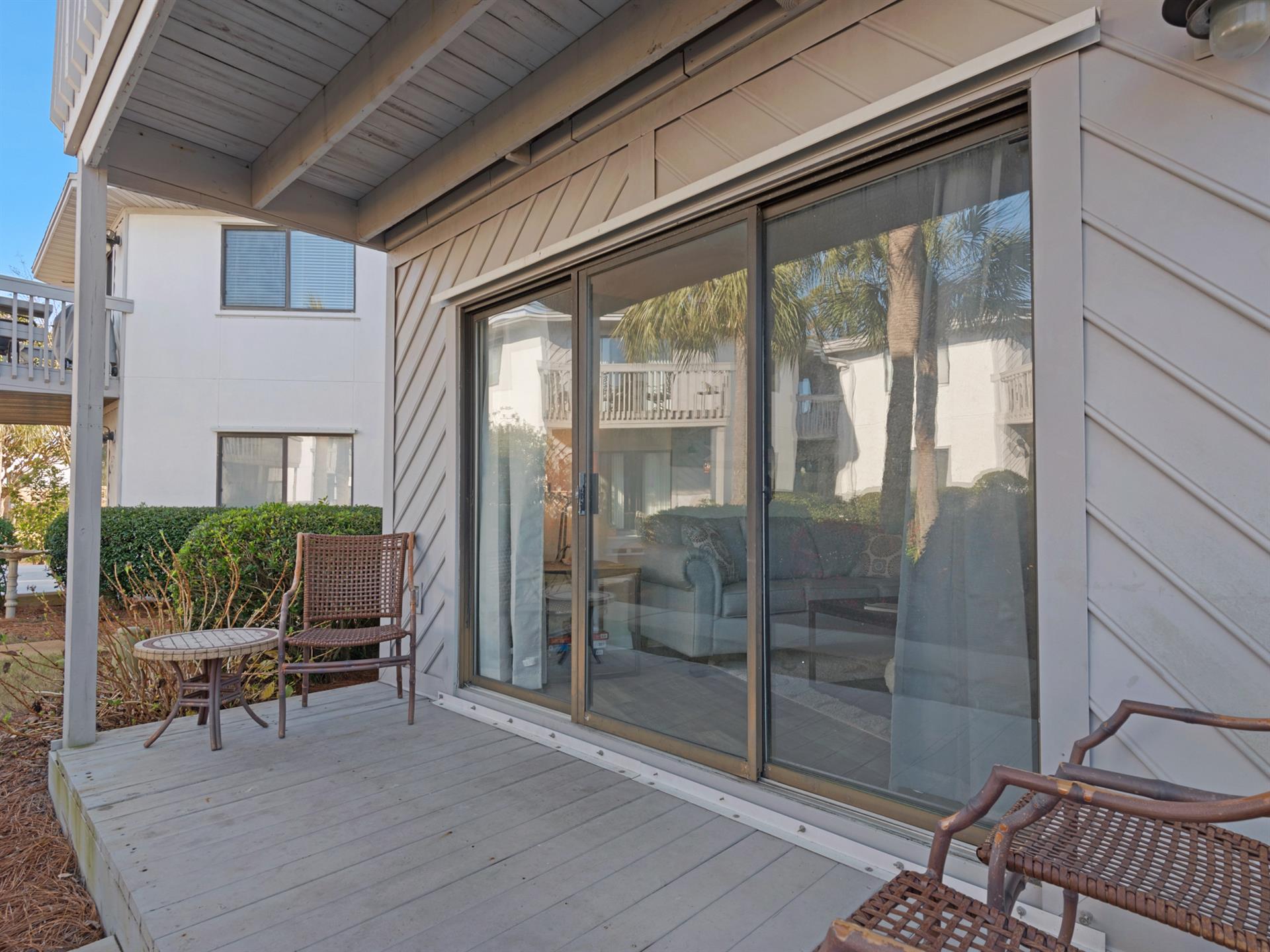 Private Patio off Living Area