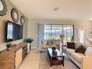 Living area with Smart TV