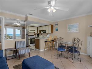 Living area and dining area