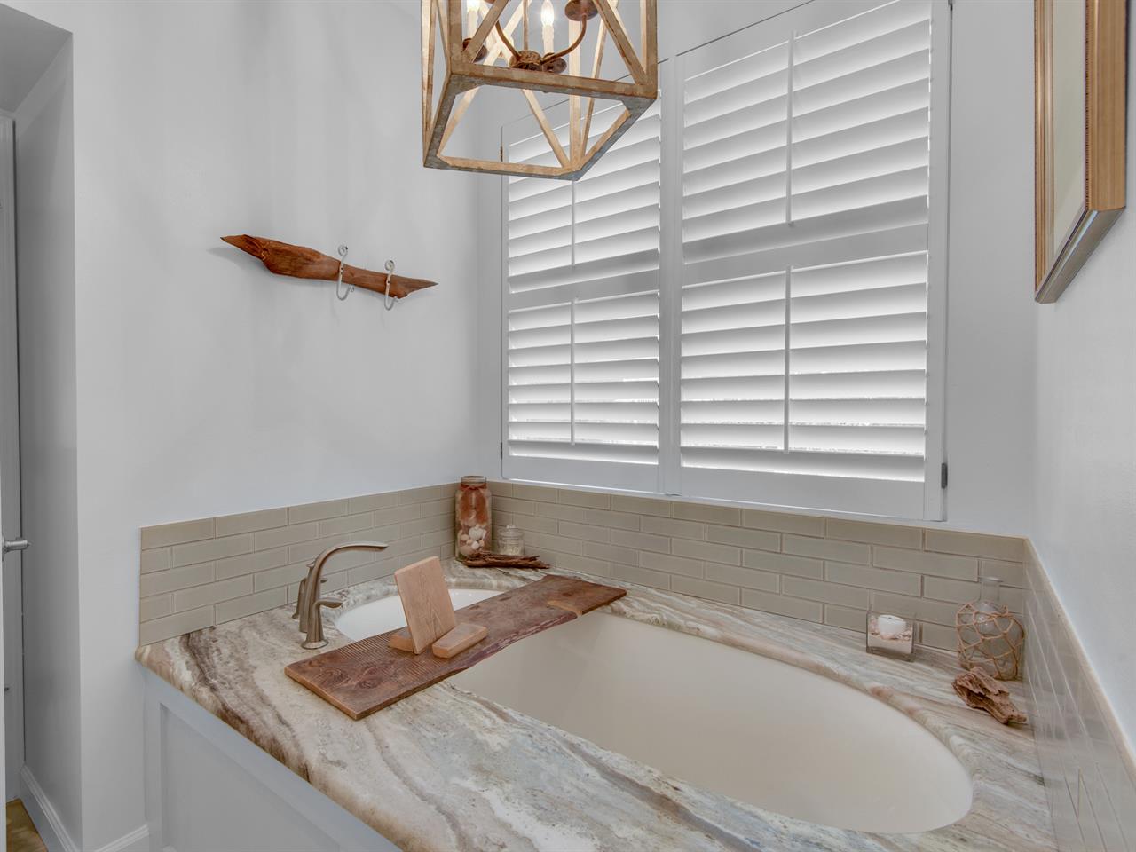 Soaking Tub in Primary Bath
