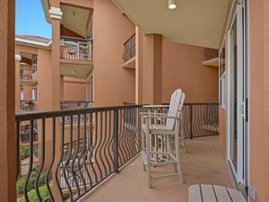 Extended Private Balcony off Living Area