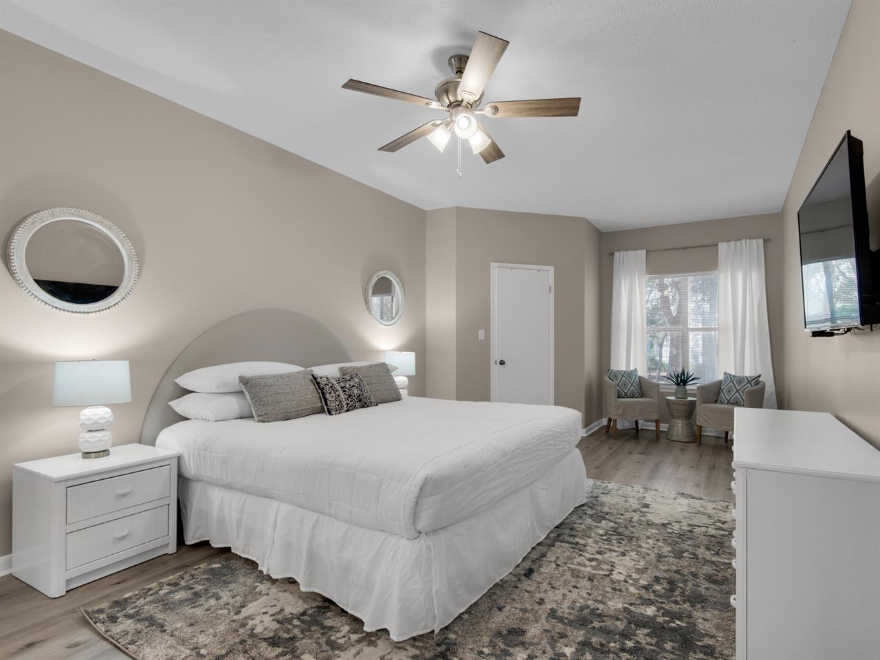 Primary Bedroom with King Bed