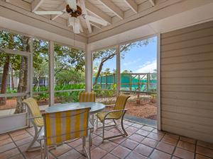 View of Tennis Center from Patio